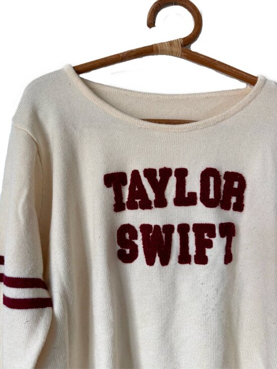 Sweaters - Taylor Swift RED (Taylor’s Version) Varsity Collegiate Sweater size L $65